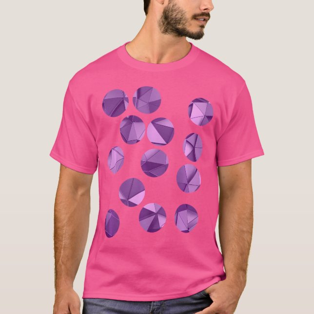 Camiseta Trippy Edm Circles Edm Polygon (Anverso)