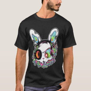 Camiseta Trippy Fiesta Rabbit Psychedelic Summer Rave