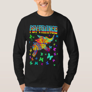 Camiseta Trippy Psy Trance Elephant Dj Raver Rave Fiesta Ed