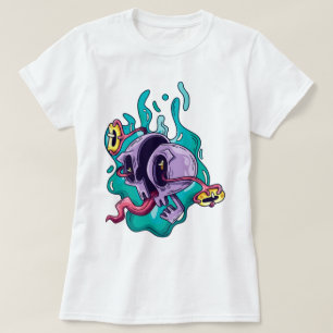 Camiseta Trippy Skull