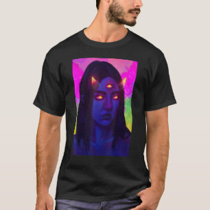 Camiseta Trippy Surreal Chica Acidwave Egirl Estética Surre