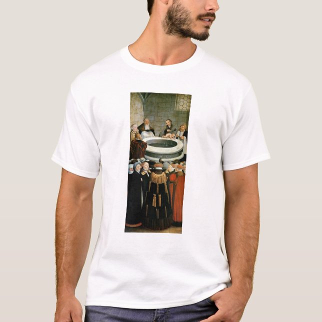Camiseta Tríptico, el panel izquierdo, Philipp Melanchthon (Anverso)