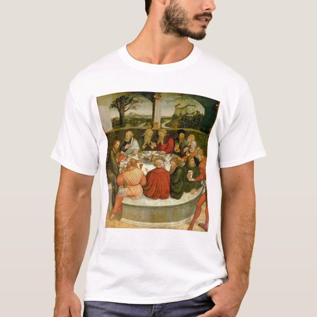 Camiseta Tríptico, el panel izquierdo, Philipp Melanchthon (Anverso)