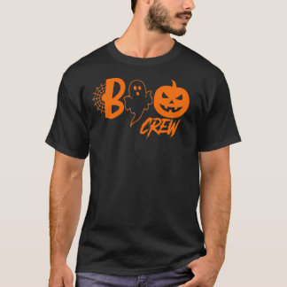 Camiseta Tripulación Boo Halloween Retro Grupo Familiar Nur