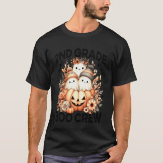 Camiseta Tripulación Boo Profesora de 2do Grado Mujeres Oto