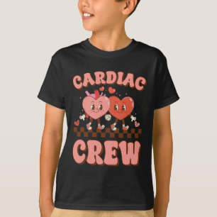 Camiseta Tripulación cardíaca Enfermera del corazón Eco Tec