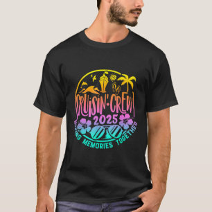 Camiseta Tripulación Crucero 2025 Crucero Familia Amigos Va
