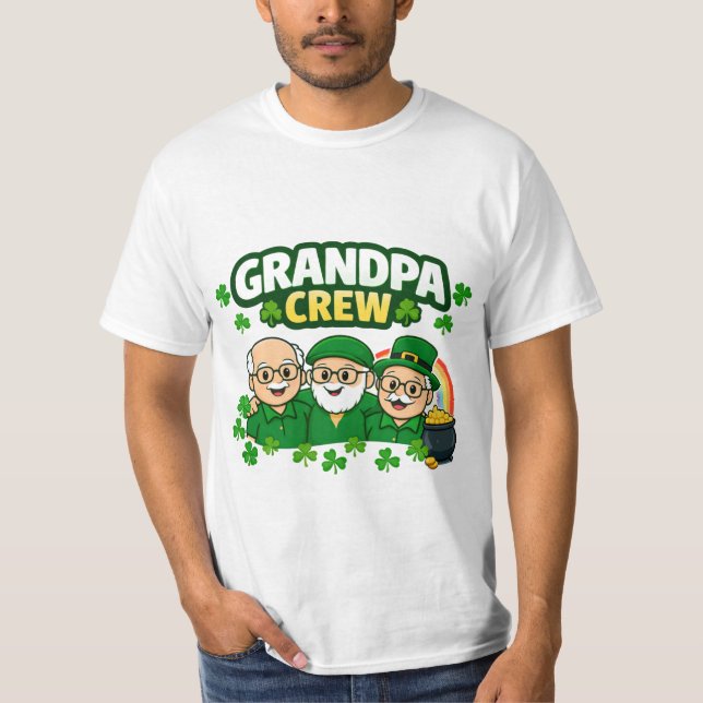 Camiseta Tripulación de abuelo (Anverso)
