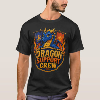 Camiseta Tripulación de apoyo de dragón Familia de Hallowee
