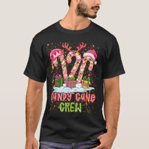 Camiseta Tripulación de bastón de caramelo Nk Coquette Prep