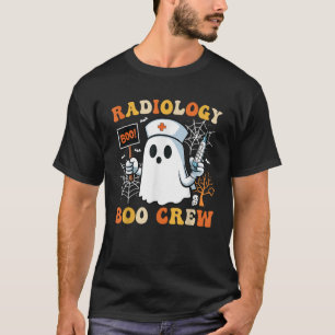 Camiseta Tripulación de Boo de Radiología Enfermera Espeluz