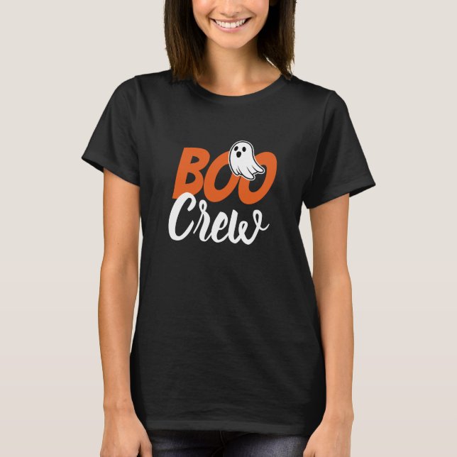Camiseta Tripulación de Boo Halloween (Anverso)