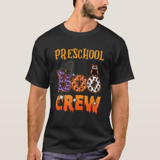 Camiseta Tripulación de Boo Preescolar Halloween Espeluznan