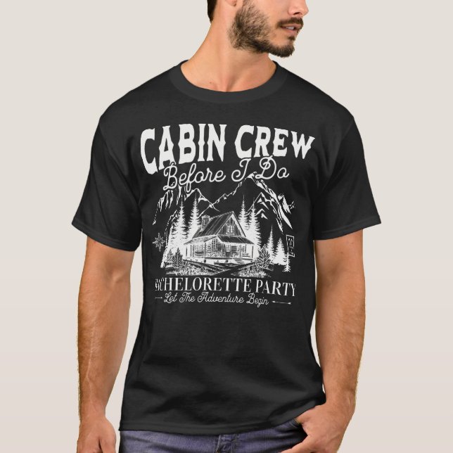 Camiseta Tripulación de Cabina Antes de Ir de Campamento Ba (Anverso)
