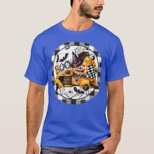 Camiseta Tripulación de camioneta de Halloween con gnomo fa