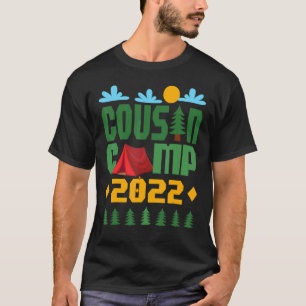 Camiseta Tripulación de campamento de vacaciones de verano