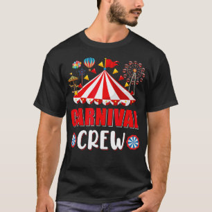 Camiseta Tripulación De Carnaval Funny Circus Staff Costucu