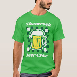 Camiseta Tripulación de Cerveza Shamrock