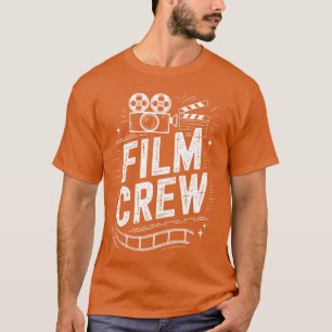 Camiseta Tripulación de cine Rodaje de película Realizador 
