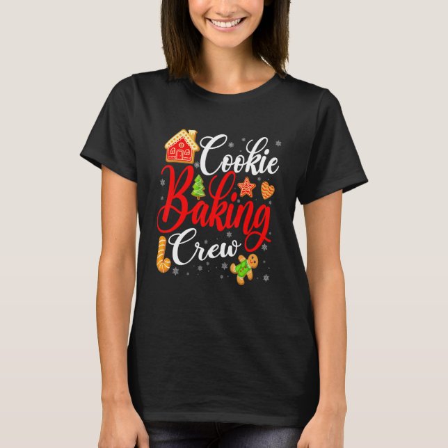 Camiseta Tripulación De Cocina Para Los Aficionados Al Bake (Anverso)