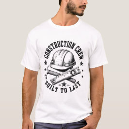 Camiseta Tripulación de Construcción – Construido para Dura