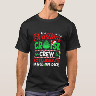 Camiseta Tripulación de crucero de Navidad con más probabil
