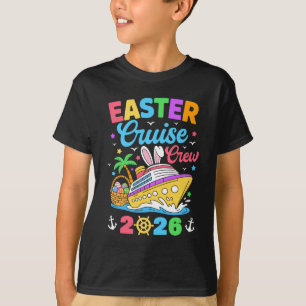 Camiseta Tripulación de crucero de Pascua 2026 Vacaciones f