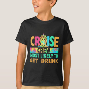 Camiseta Tripulación de crucero de vacaciones con Tie Dye m