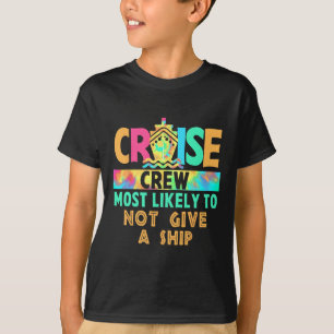 Camiseta Tripulación de crucero de vacaciones con Tie Dye M