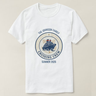 Camiseta Tripulación de crucero familiar a juego