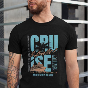 Camiseta Tripulación de crucero Reunión familiar personaliz