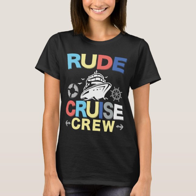 Camiseta Tripulación de crucero Ruido Cruceros Cruceros (Anverso)