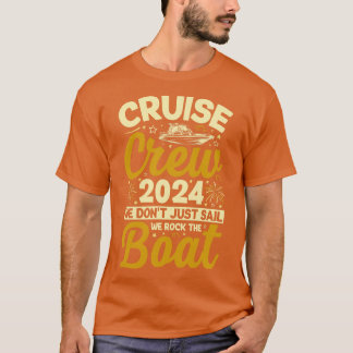 Camiseta Tripulación De Cruceros 2024 No Sólo Navegamos, Si