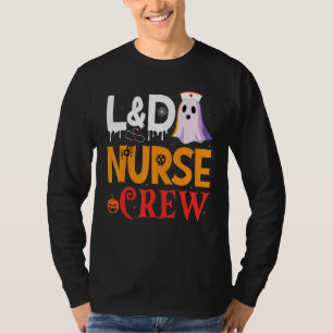 Camiseta Tripulación de enfermeras de L&d lindas Halloween