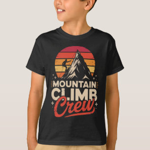 Camiseta Tripulacion de Escalada de Montaña Entusiastas de