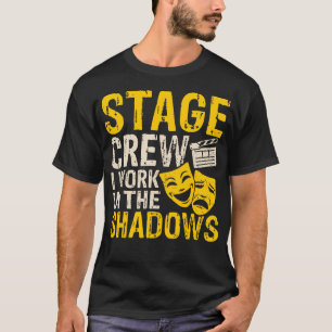 Camiseta Tripulación de Escenario Trabajo en las Sombras
