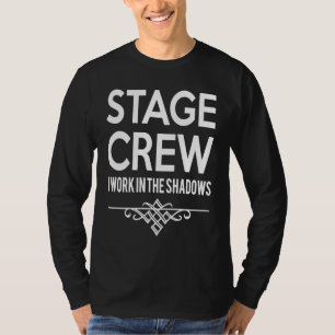 Camiseta Tripulación de Escenario Trabajo en las Sombras De