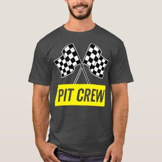 Camiseta Tripulación de foso cursiva amarilla para vestimen