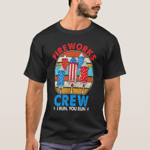 Camiseta Tripulación De Fuegos Artificiales Que Te Ejecuto 