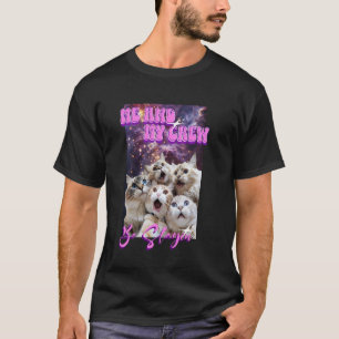 Camiseta Tripulación de gatos tontos matando la galaxia esp