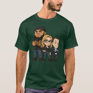 Camiseta Tripulación de Gutfeld Chibi Greg Gutfeld niño