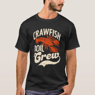 Camiseta Tripulación de hervido de cangrejos de río Fiesta