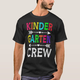 Camiseta Tripulación de jardín de infancia de vuelta al col