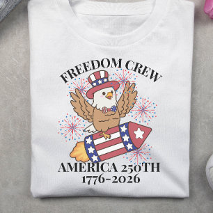 Camiseta Tripulación de la libertad 250 aniversario 4 de ju
