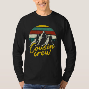 Camiseta Tripulación de la Tripulación de Primos Campamento