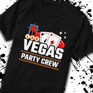 Camiseta Tripulación de Las Vegas - Escuadrón de fiesta - V