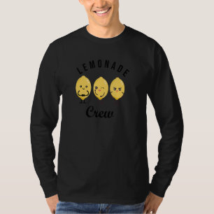 Camiseta Tripulación de Limonada Verano Limón Equipo de Li