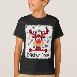 Camiseta Tripulación De Maestros Cute Lover De Nieve De Rop