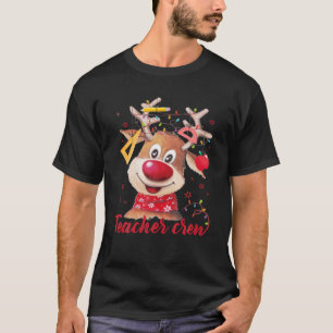 Camiseta Tripulación De Maestros Cute Ropa Con Luces