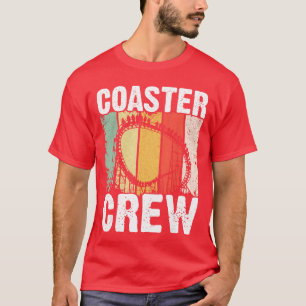 Camiseta Tripulación de Montaña Rusa Vintage I Montaña Rusa